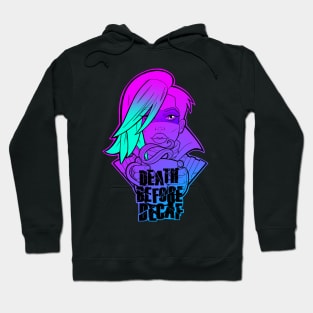 Borderlands Lorelei Death Before Decaf Hoodie